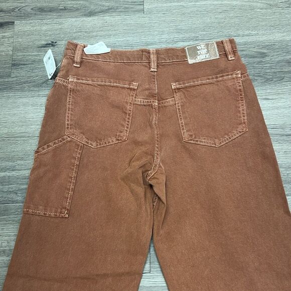 Free People Tinsley Baggy High-Rise Jeans 28 - Picture 6 of 10
